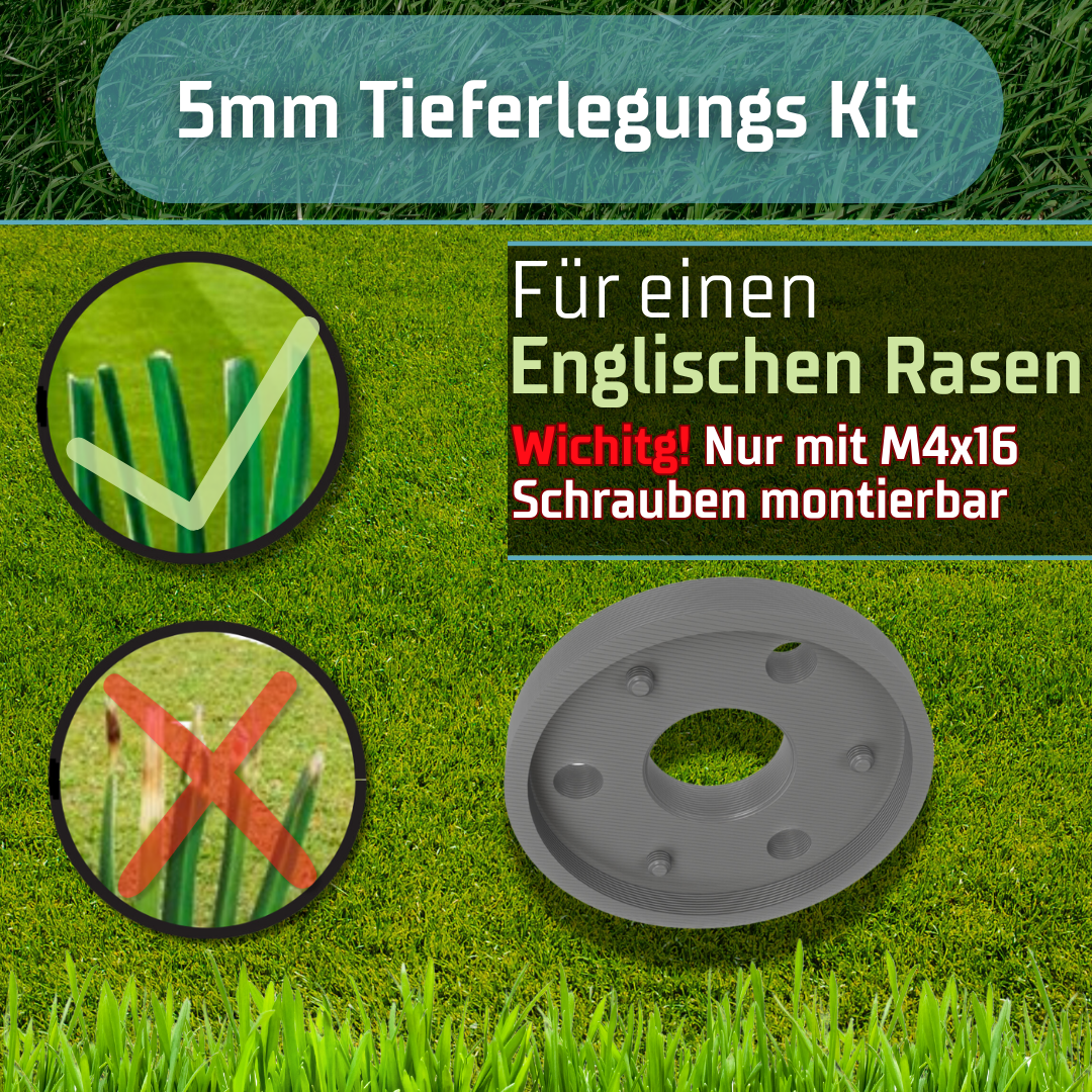 Mammotion Luba 5mm Tieferlegungs Zubehör