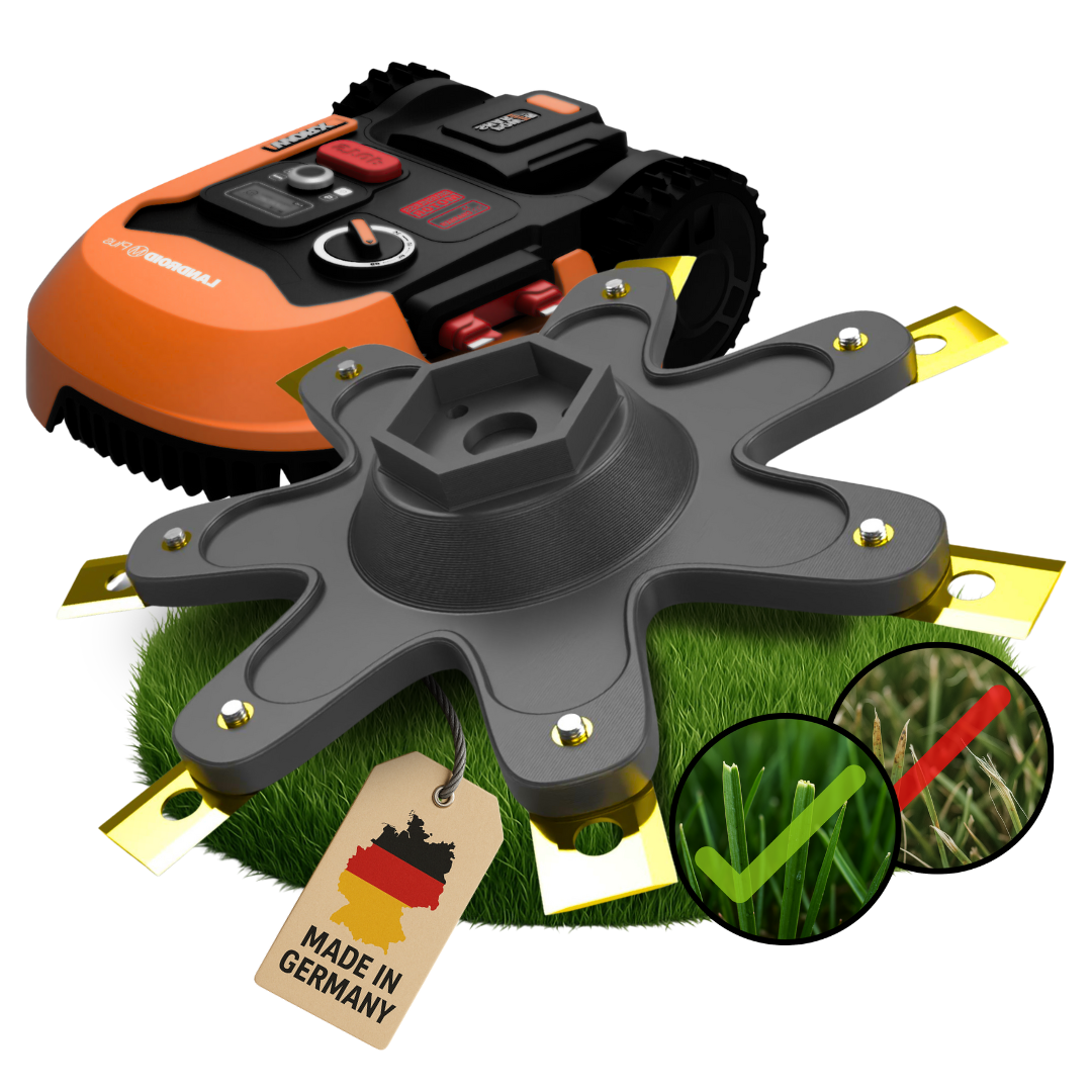 7-blade PowerCut blade disc for Worx M – tuning for improved