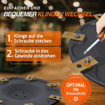 Ecovacs Goat Ersatz Klingen Set - einfache Montage