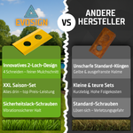 EvoSign Klingen von Greengears3d im vergleich zu herkömmlichen Standard Klingen 