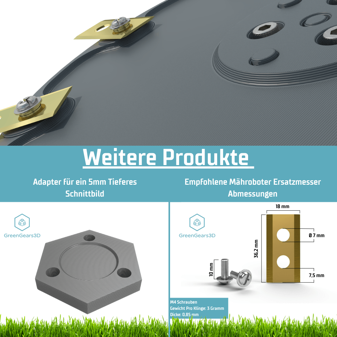 Ecovacs Goat/GX Messerscheibe 