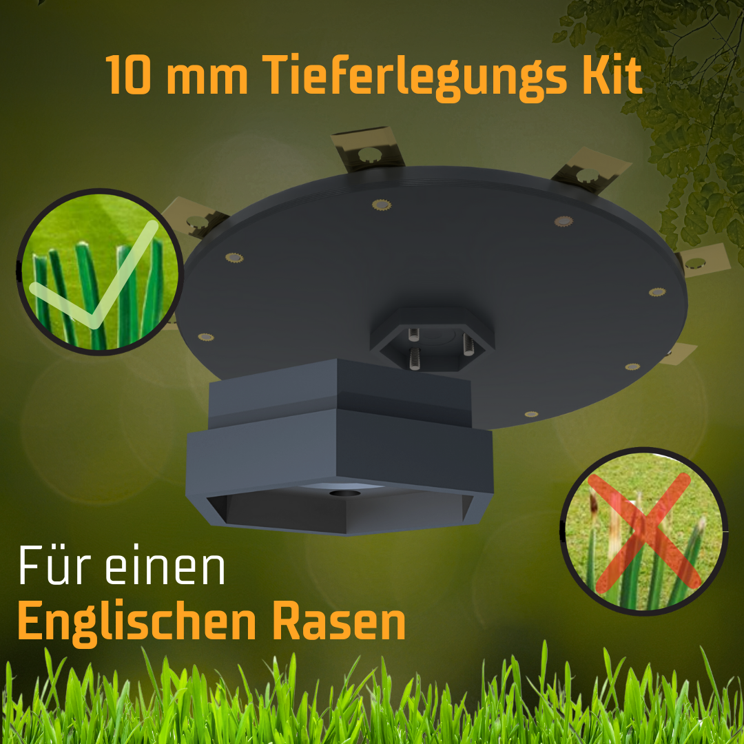 Goat 10 mm Tieferlegungs Kit für einen perfekten Rasen