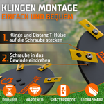 Dreame A3 - Ultra scharfe Longlife Klingen