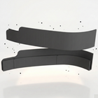 Ecovacs GOAT G1 Anti-Kratz Bumper an der Front zum Schutz vor Mauerkontakt.