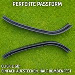 Nahaufnahme der Montage der GOAT GX Gehäuseschutz Bumper ohne Werkzeug.