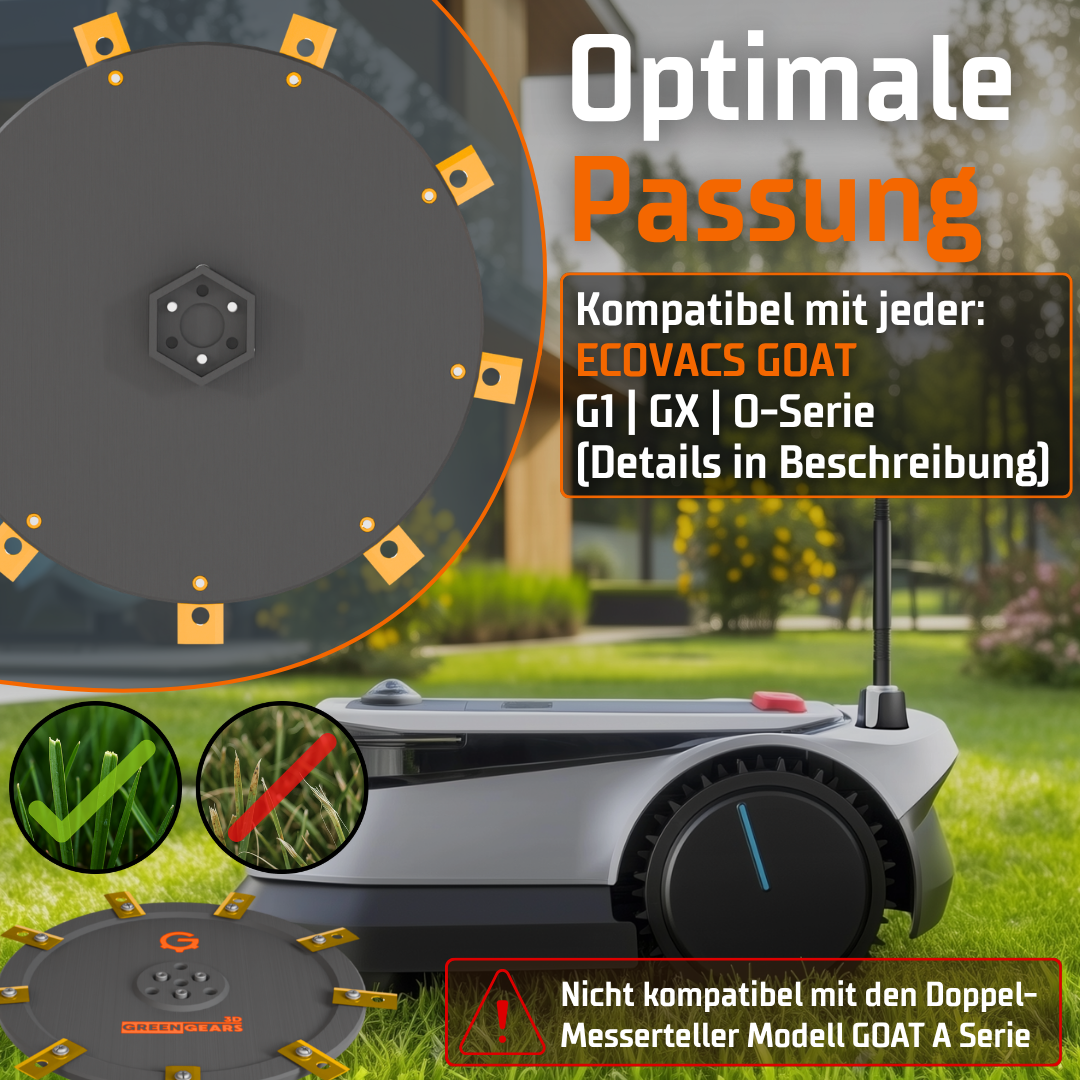 Goat Gx Messerteller mit T-hülsen 