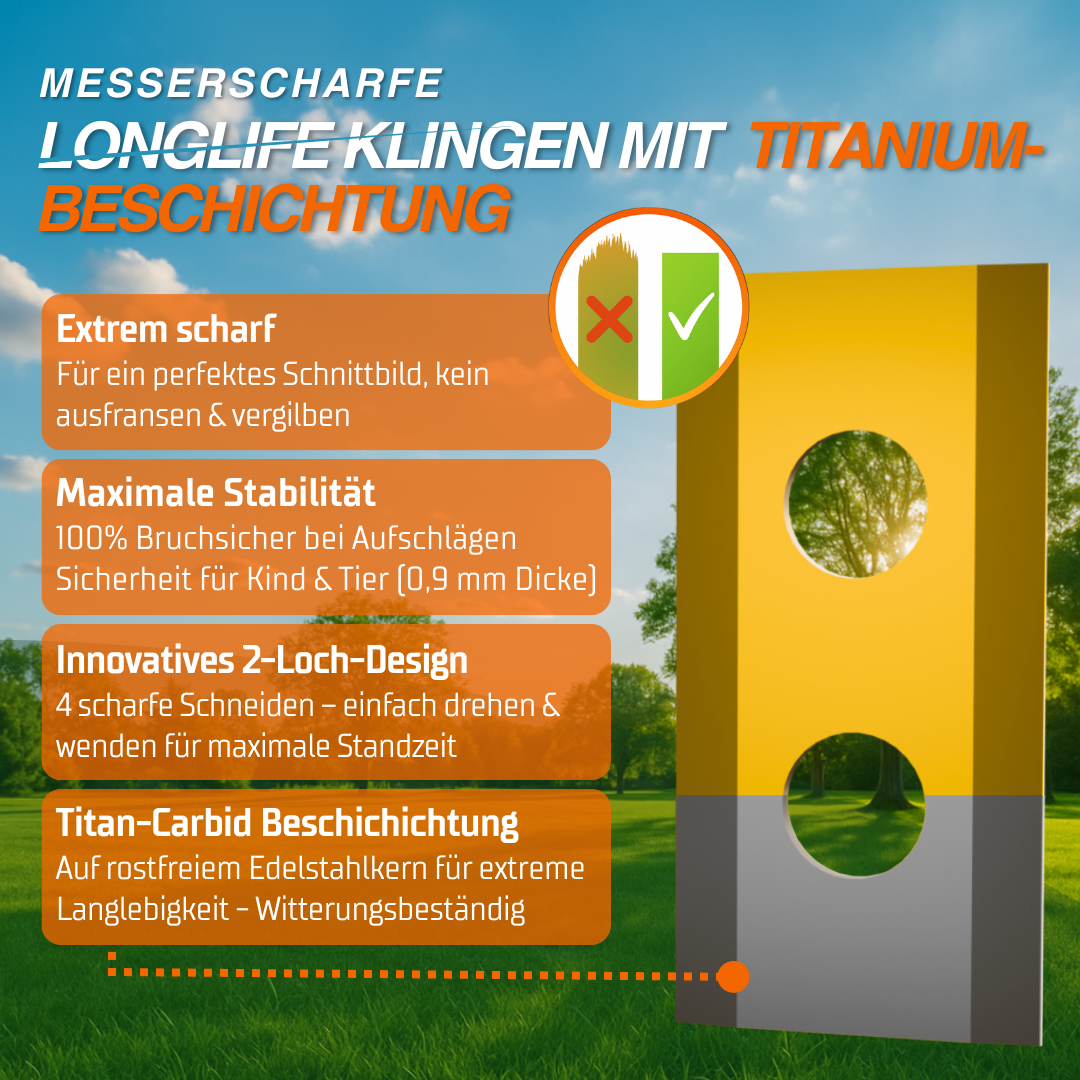 Titan Mähmesser