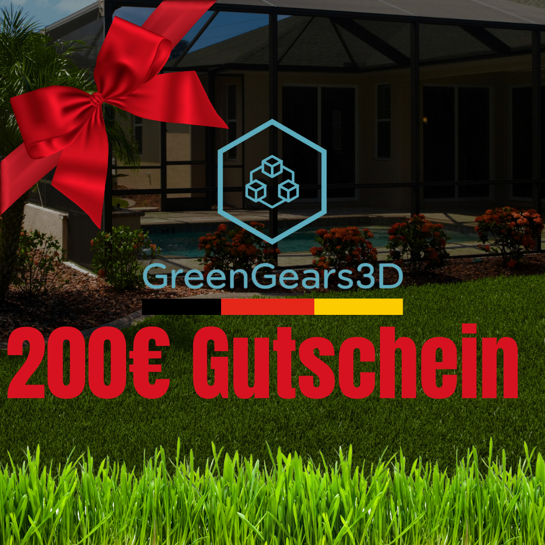 Greengears3d 200€ Gutschein 