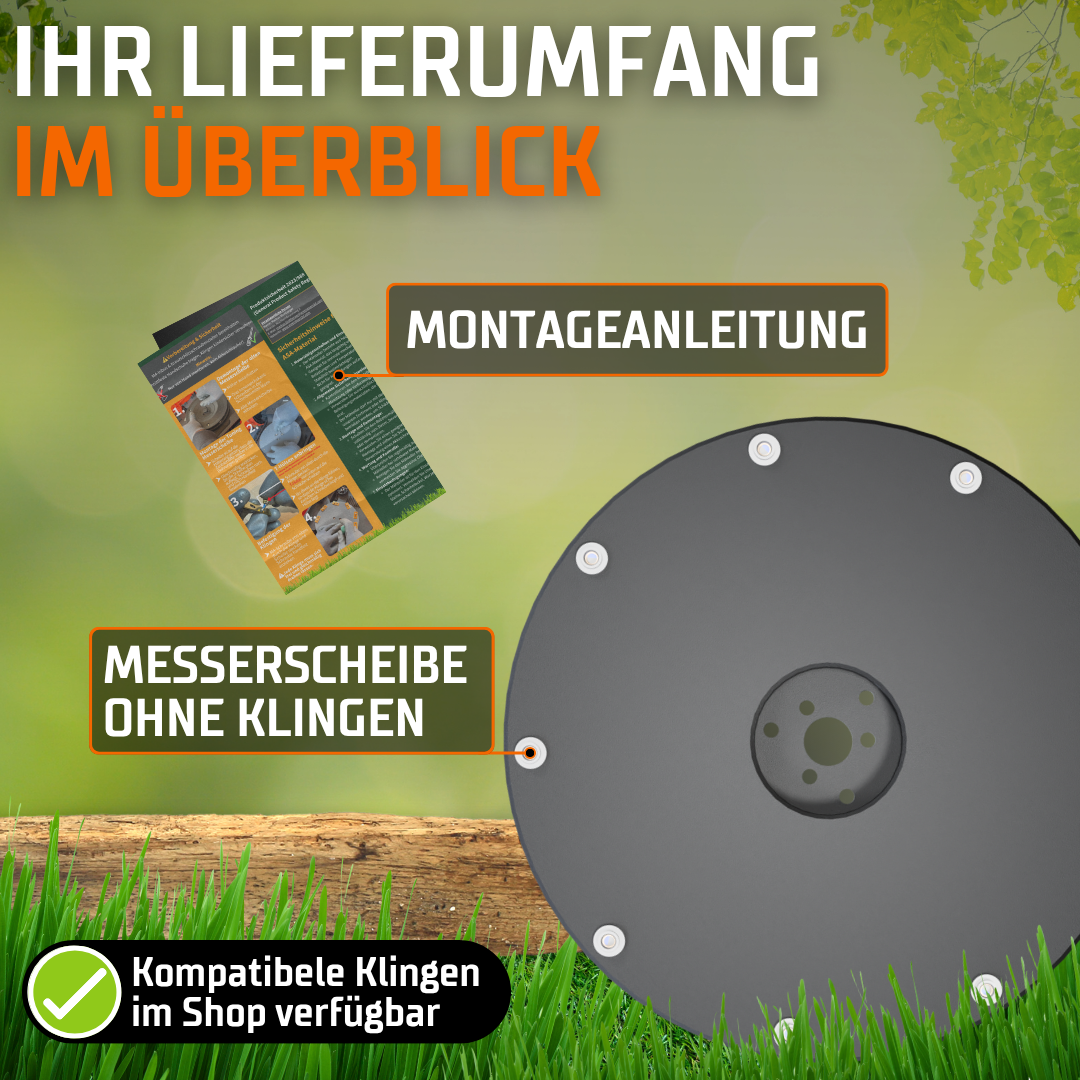 9er Messerteller für Husqvarna Automower – Kompatibel mit 405X–550 EPOS