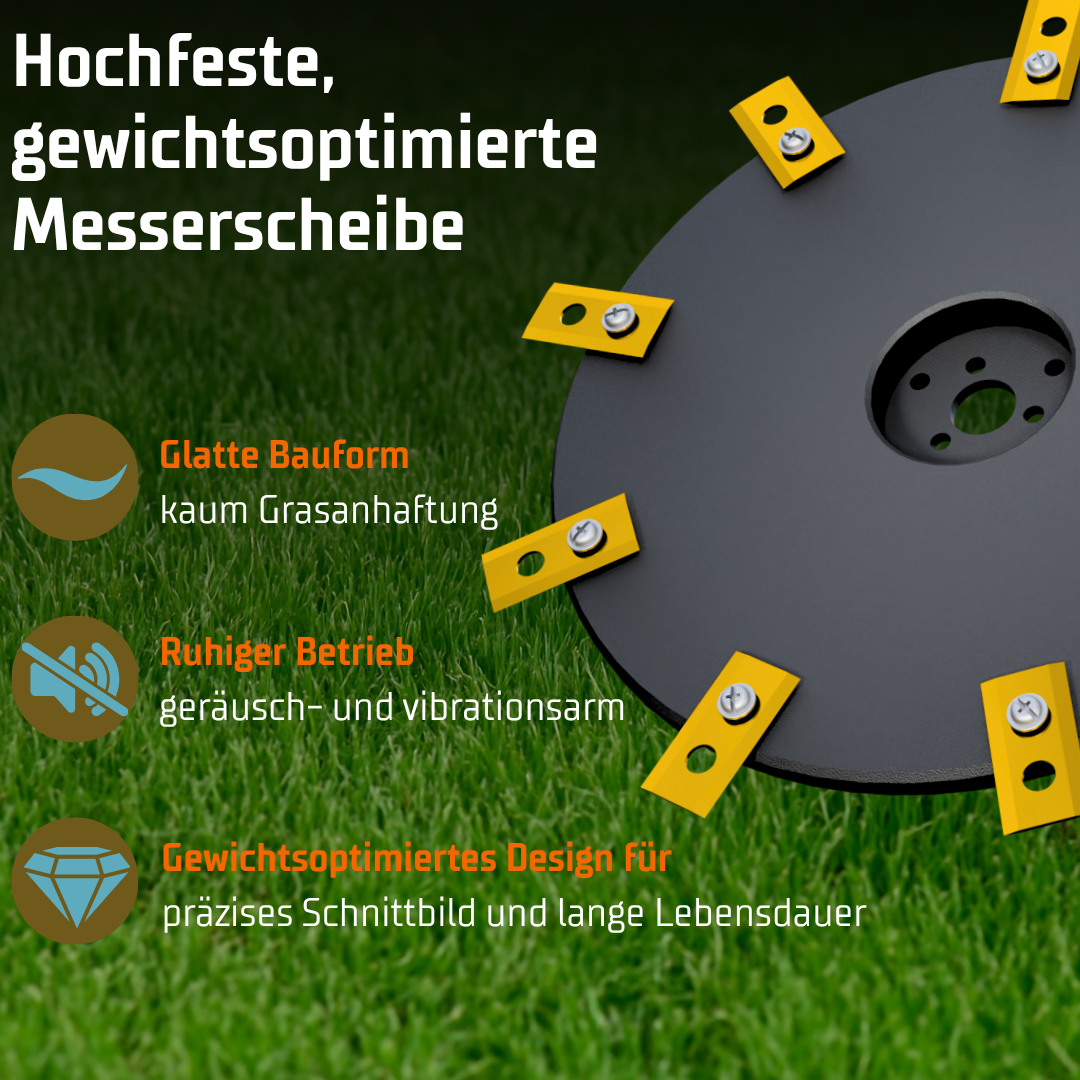 9er Messerteller für Husqvarna Automower – Kompatibel mit 405X–550 EPOS