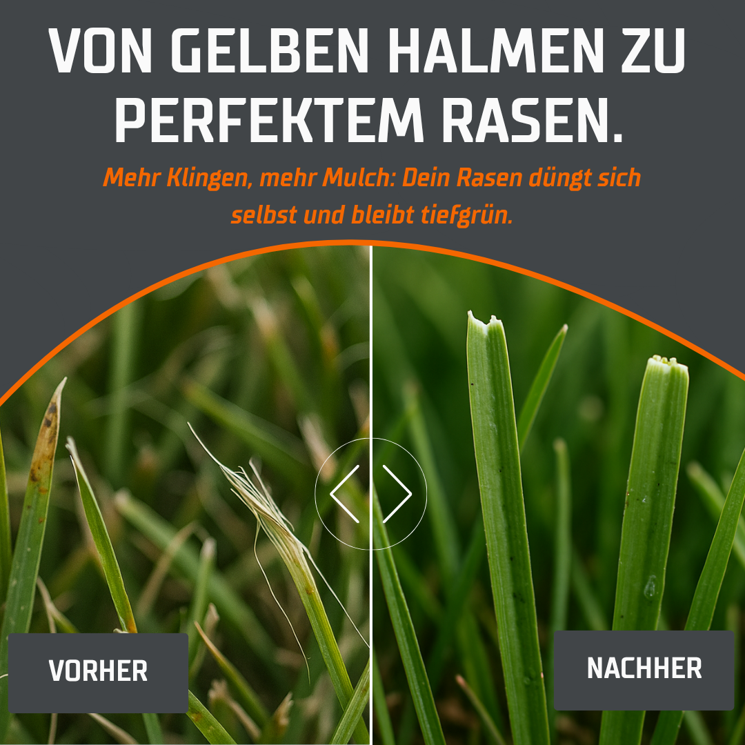 9-Klingen EasyCut Messerteller für Mamotion Luba Mini Mähroboter – präziser Rasenschnitt