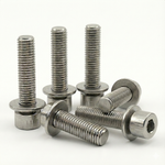 Hochwertige Edelstahl Mähteller Montageschrauben 6 Stück von Greengears3d