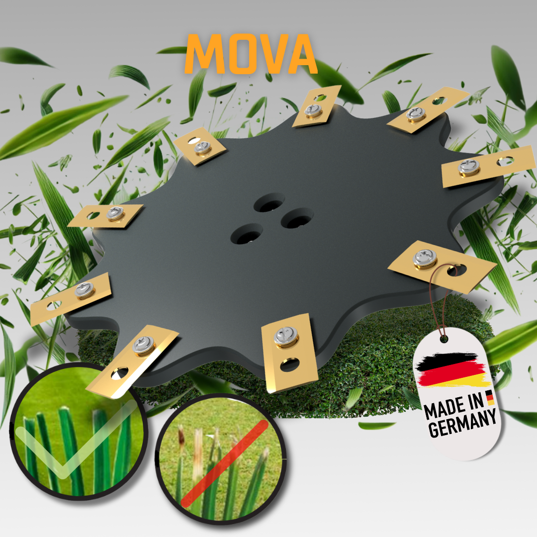 Mova 9er Messerteller für ein verbessertes Schnittbild