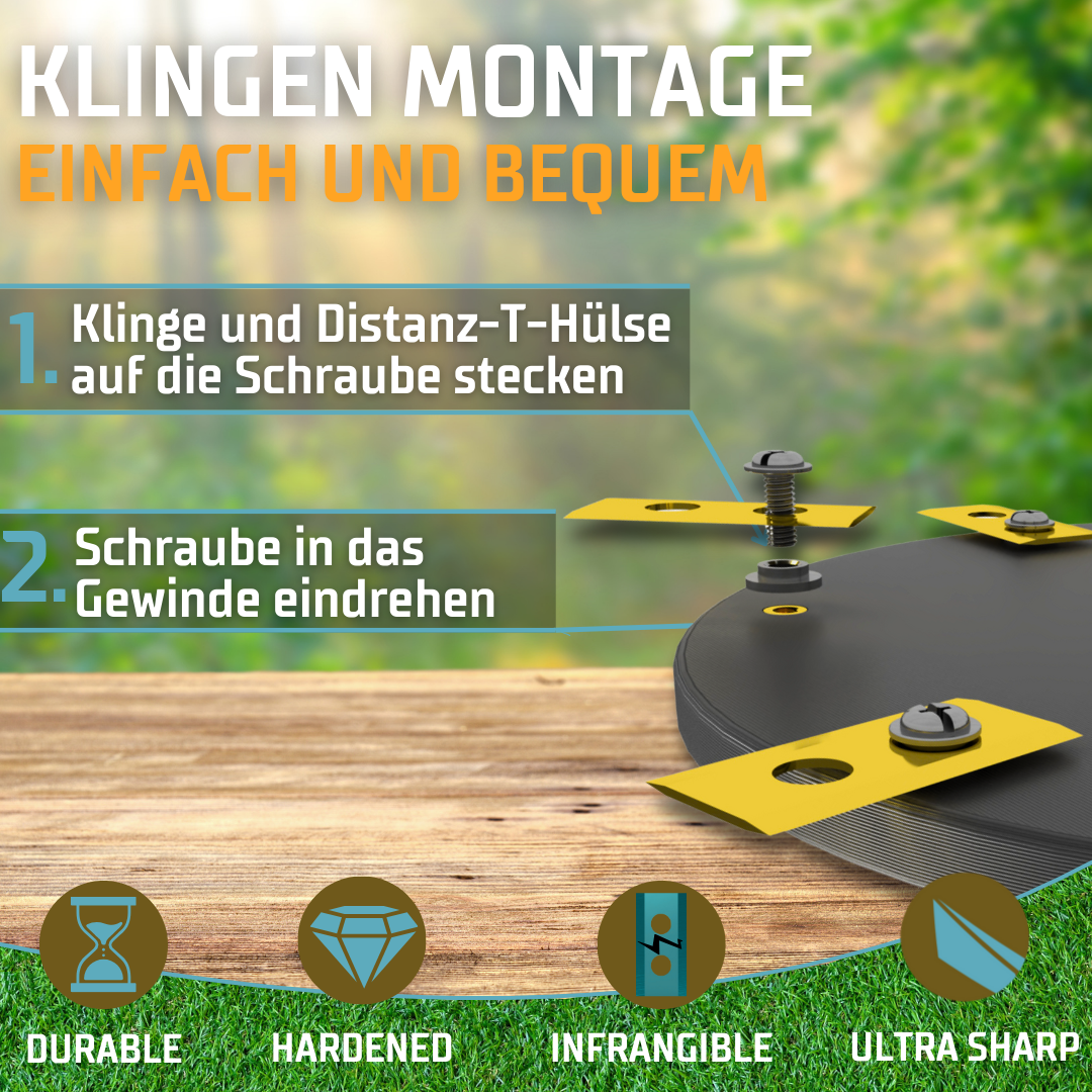 Navimow X-Serie 9er Messerteller EasyCut