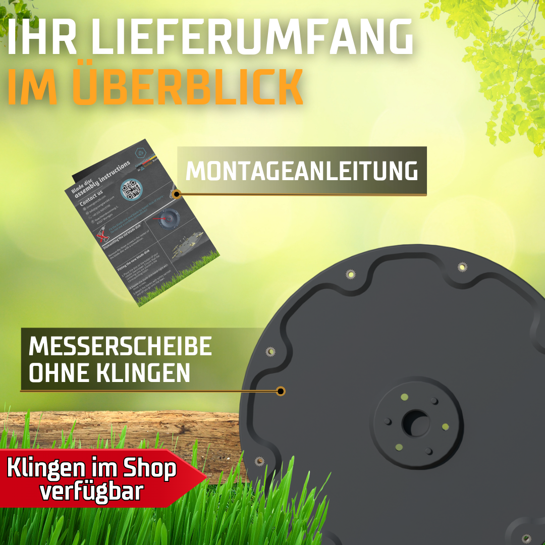Navimow X-Serie 9er Messerteller EasyCut