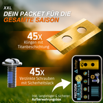 Greengears3d Ersatz Messer Set für Mähroboter 