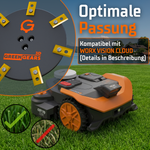 Worx Vision Cloud 7/9-Klingen EasyCut Messerteller