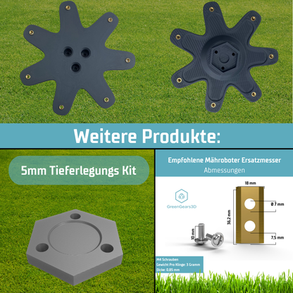 Worx M Ersatz Messer Greengears3d