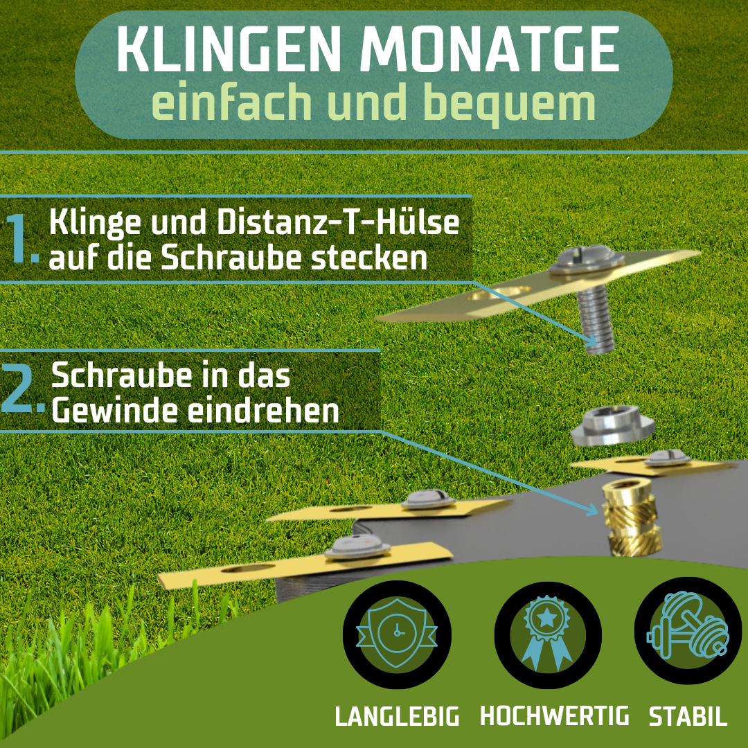 Worx Landroid L T-Hülsen Greengears3d