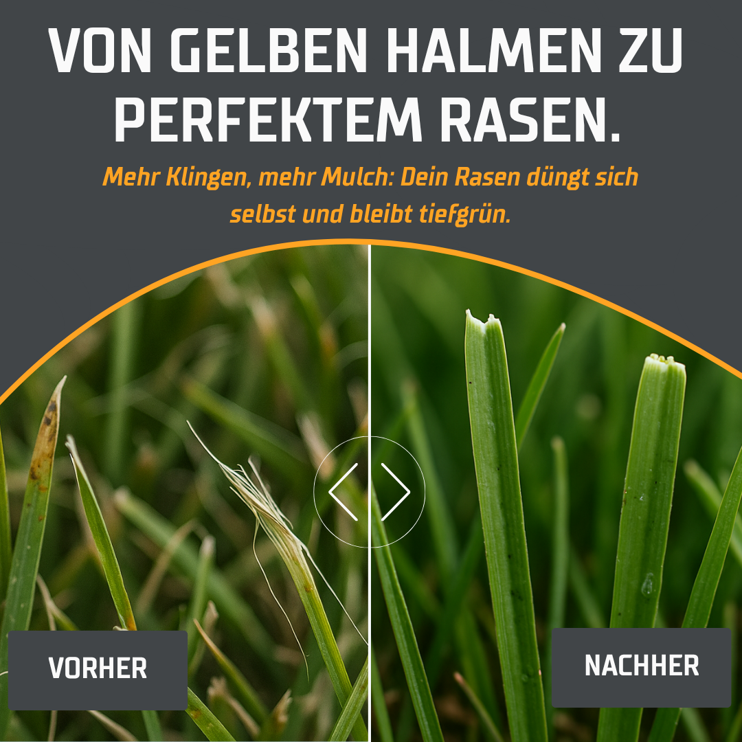 Cramer RM 9-Klingen EasyCut Tuning Messerteller - Mulching-Messerscheibe für maximale Schnittleistung
