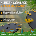 Cramer RM 9-Klingen EasyCut Tuning Messerteller - Mulching-Messerscheibe für maximale Schnittleistung