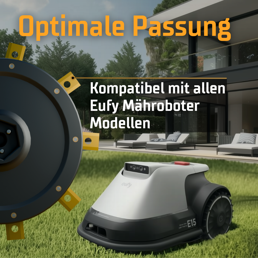 Messerteller tuning für deinen Eufy Mähroboter
