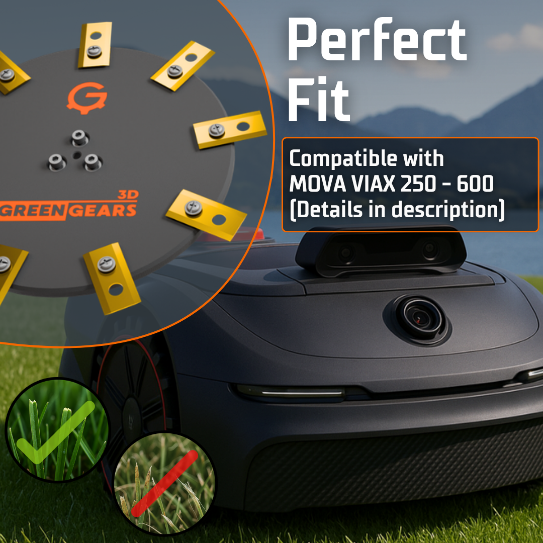 MOVA ViAX 250 - 600 9-Blade EasyCut Blade Disc – Perfect fit and compatibility
