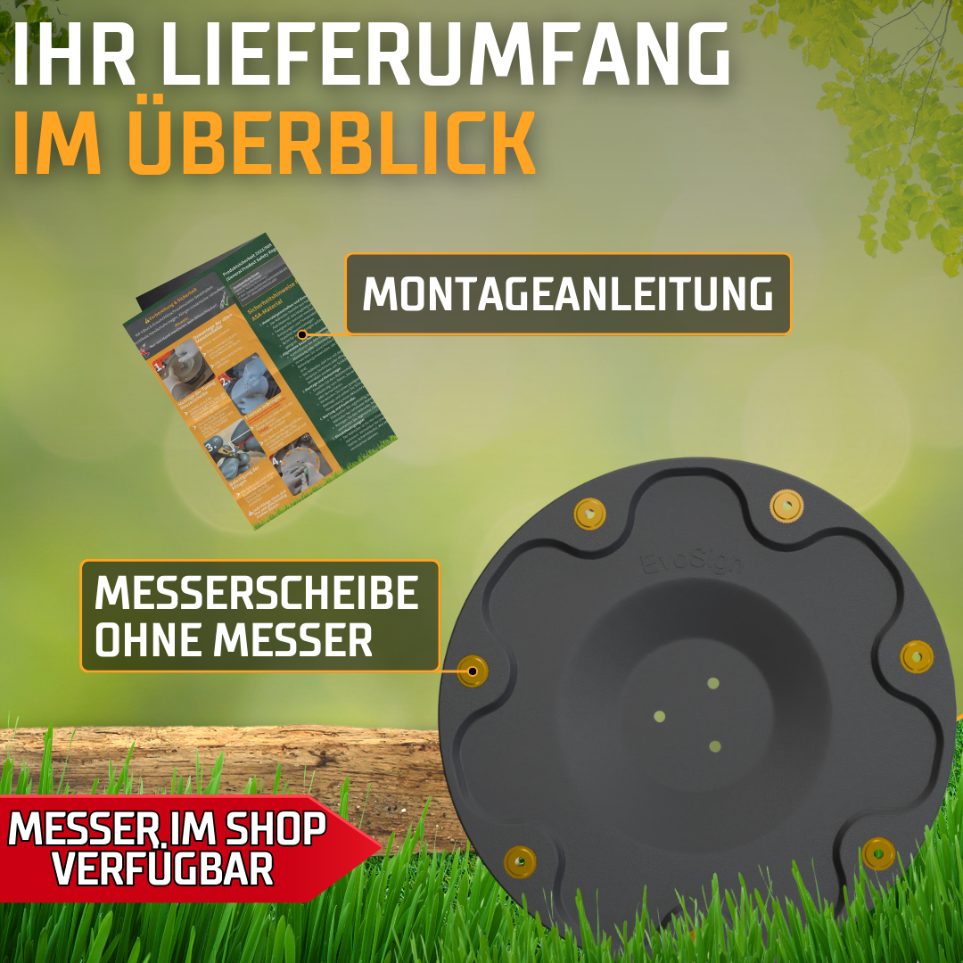 Verbesserte Messerschiebe für Ecovacs Goat Mähroboter 