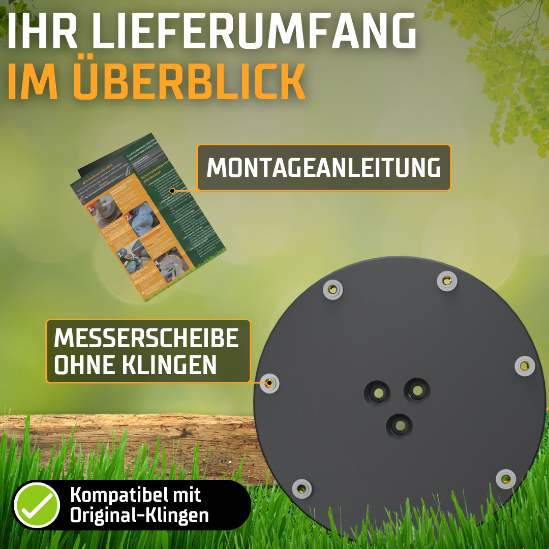Verbesserte Messerscheibe für Sunseeker V3 Mähroboter