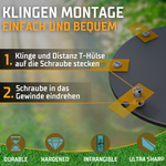 GreenGears3D 7er EvoSign Tuning Messerscheibe für den Sunseeker V3 Mähroboter